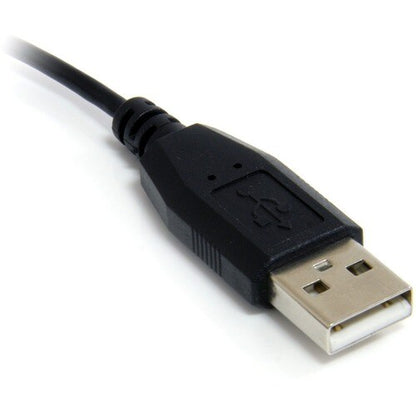 1 ft USB to Right Angle Micro USB Cable