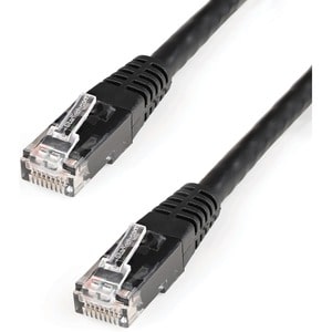 10 FT BLACK MOLDED CAT6 UTP PATCH CABLE