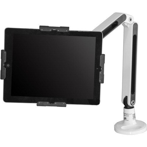 Desk Mount Tablet Stand - White