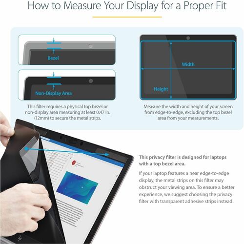 Privacy Screen -15 inch - Magnetic