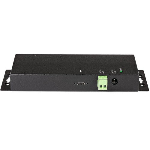 4 Port Industrial USB C Hub 10Gbps 2C/2A