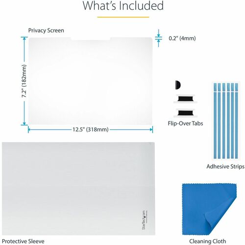 14-inch 16:9 Touch Privacy Screen, Anti-