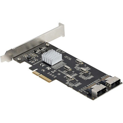 8 Port 6Gbps SATA PCIe Card Controller