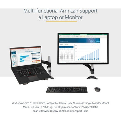Desk Mount Laptop Arm or Monitor Mount