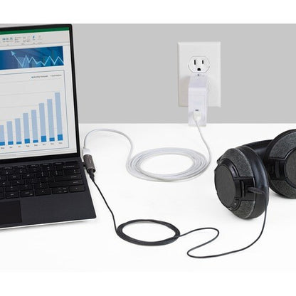 USB C Audio Charge Adapter 3.5mm Jack/PD