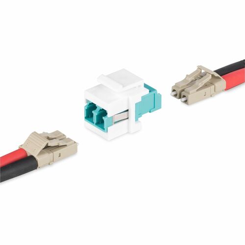 LC Fiber Coupler, LC/UPC Keystone
