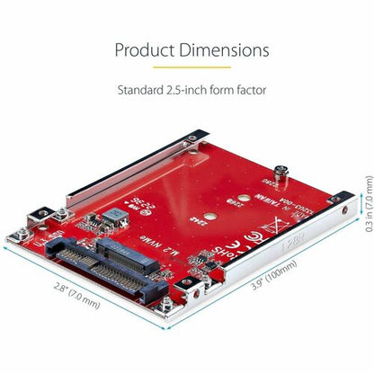 M.2 to U.3 Adapter For M.2 NVMe SSDs
