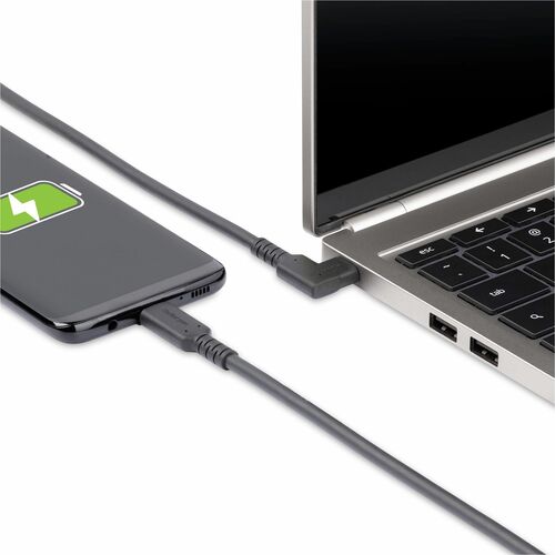 3ft (1m) Rugged Right Angle USB-C Cable