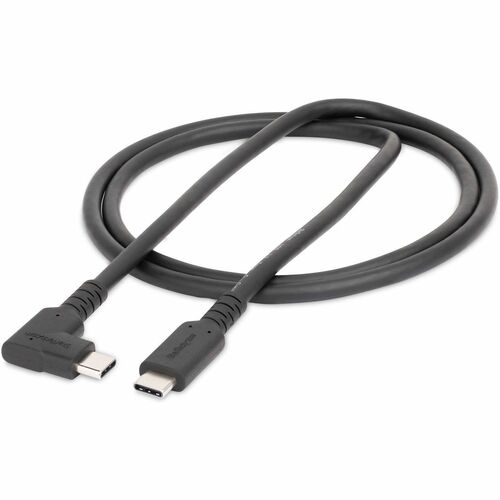 3ft (1m) Rugged Right Angle USB-C Cable