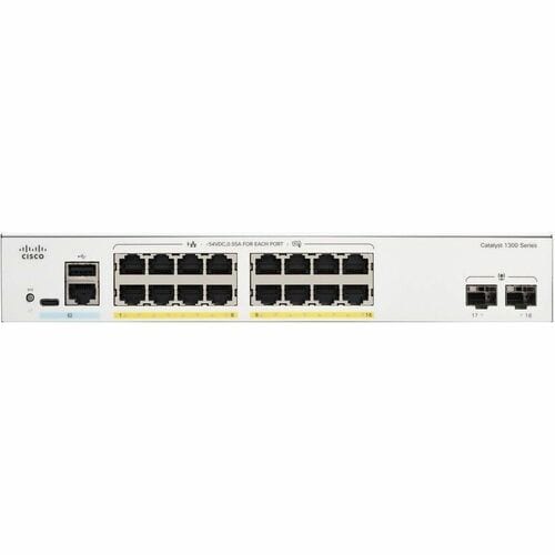 Catalyst 1300 16-port GE PoE 2x1G SFP