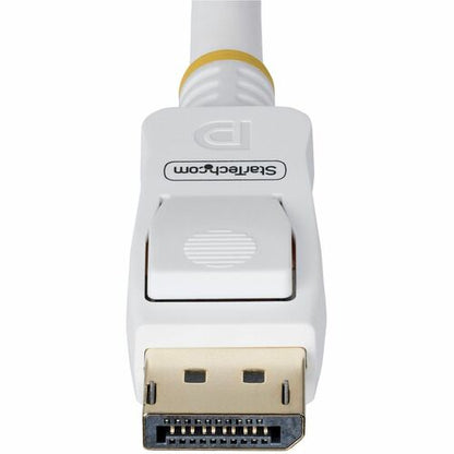10ft White VESA Certified DP 1.2 Cable