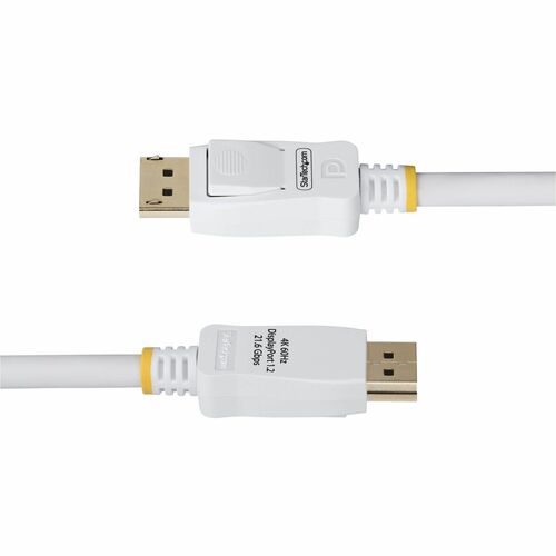 10ft White VESA Certified DP 1.2 Cable