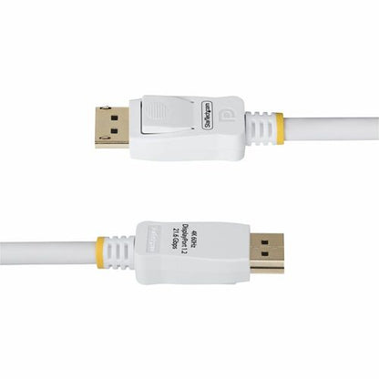 10ft White VESA Certified DP 1.2 Cable