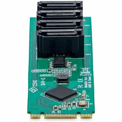 4-Port M.2 to SATA Adapter Card