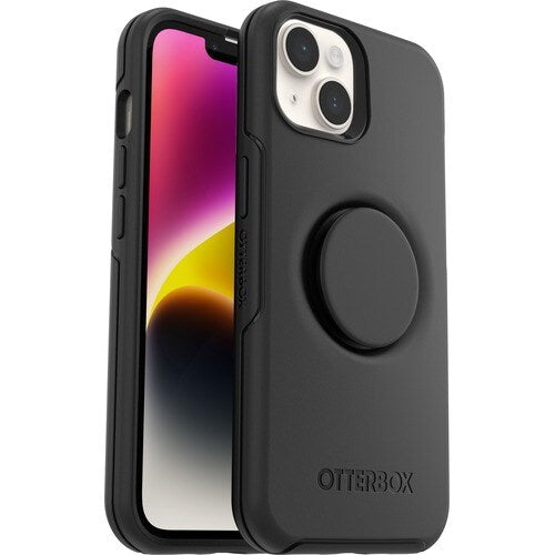 OTTER + POP SYMMETRY IPHONE 14/13 BLACK