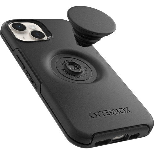 OTTER + POP SYMMETRY IPHONE 14/13 BLACK