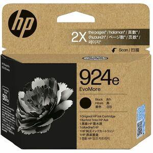 HP 924E EVOMORE BLACK ORIGINAL INK CRTG