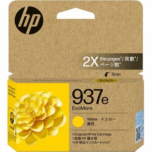 HP 937E EVOMORE YELLOW ORIGINAL INK CRTG