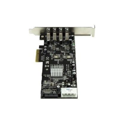 4 Port Dual Bus PCIe USB 3 Card w/ UASP