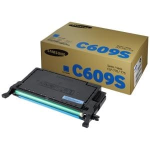 SAMSUNG CLT-C609S CYAN TONER CARTRIDGE