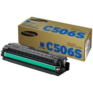 SAMSUNG CLT-C506S CYAN TONER CARTRIDG