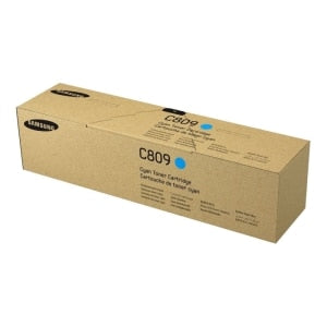 SAMSUNG CLT-C809S CYAN TONER CARTRIDGE