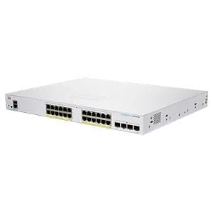 CBS350 Managed 24-port GE  Full PoE  4x1