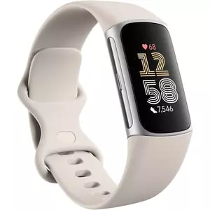 Fitbit Charge 6 Porcelain/Silver