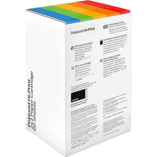 Hi-Print 2x3 Paper Cartridge - 60 Sheet
