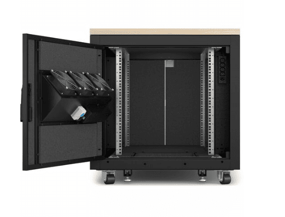 APC NETSHELTER SOUNDPROOF 12U SVR RACK (AR4012A)