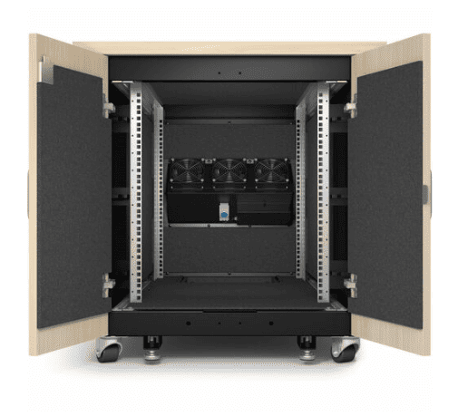 APC NETSHELTER SOUNDPROOF 12U SVR RACK (AR4012A)