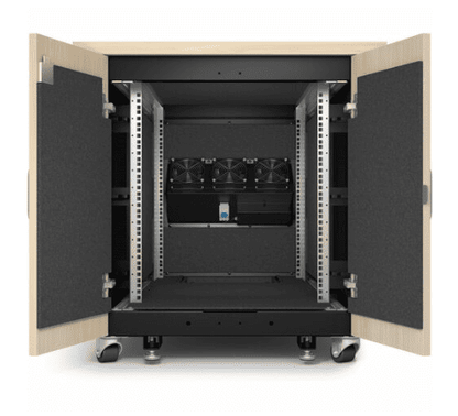 APC NETSHELTER SOUNDPROOF 12U SVR RACK (AR4012A)