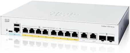 Cisco Catalyst 1200-8P-E-2G Smart Switch