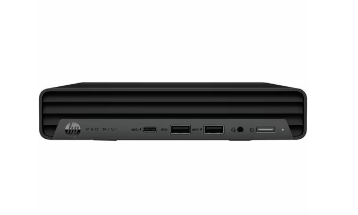 HP Pro Mini 400 G9 Desktop Computer - Intel Core i5 14th Gen i5-14500T - 8 GB - 512 GB SSD - Mini PC - Jack Black - Intel Q670 Chip - Windows 11 Pro - Intel UHD Graphics 770 DDR5 SDRAM - 90 W image