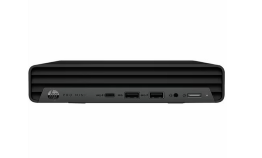 HP Pro Mini 400 G9 Desktop Computer - Intel Core i5 14th Gen i5-14500T - 8 GB - 512 GB SSD - Mini PC - Jack Black - Intel Q670 Chip - Windows 11 Pro - Intel UHD Graphics 770 DDR5 SDRAM - 90 W image