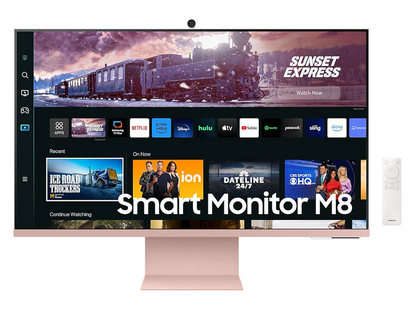 32" Smart Monitor M8 Pink