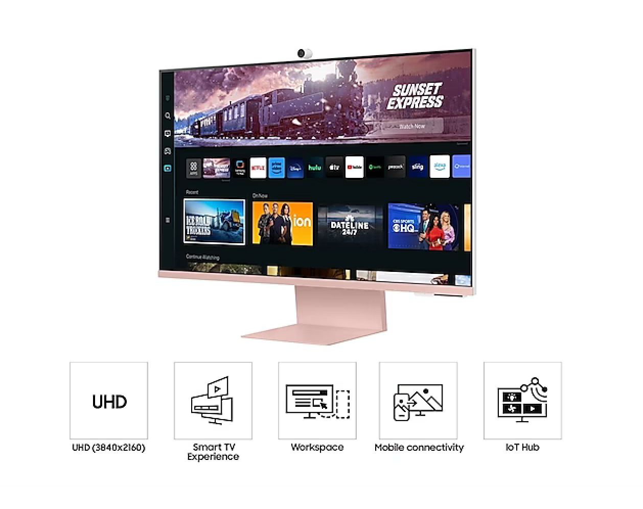 32" Smart Monitor M8 Pink