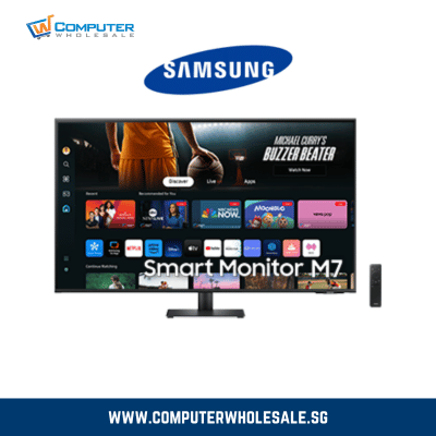 43" Smart Monitor With Smart TV Apps and UHD resolution LS43DM702UEXXS