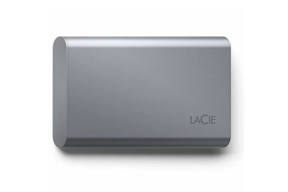 LaCie 2 TB Solid State Drive - External - Space Gray - Computer Device Supported - USB 3.0 Type C - 256-bit AES Encryption Standard
