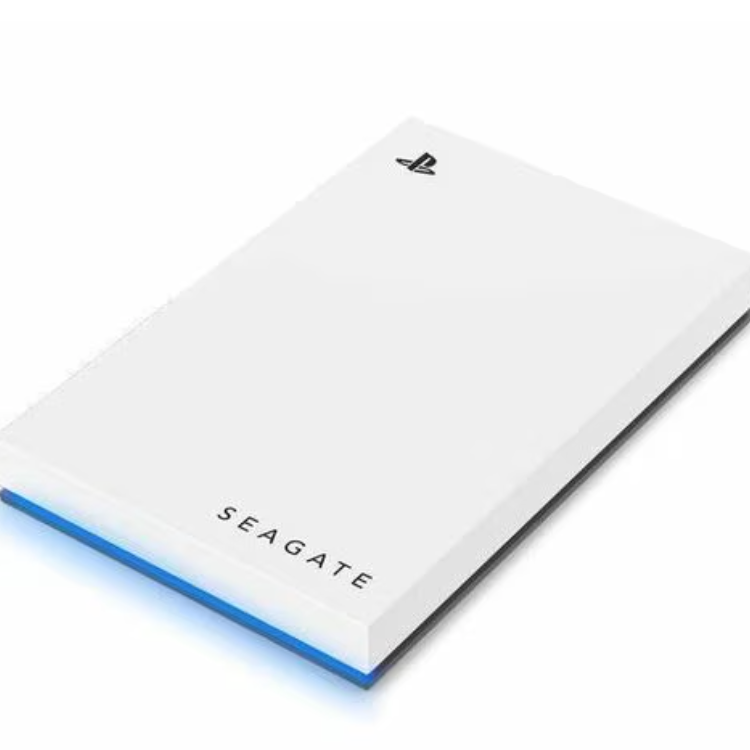 Seagate STLV2000301 1.95 TB Portable Hard Drive - External - White - PlayStation, Gaming Console Device Supported