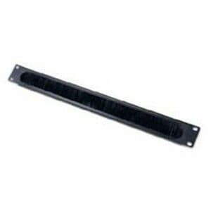 Horizontal Cable Organizer 1U w/brush st
