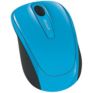 MS WIRELESS MOBI MOUSE 3500 - CYAN BLUE