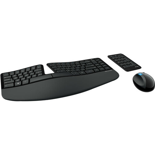 MS WIRELESS SCULPT ERGO DESKTOP - BLACK