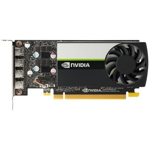 NVIDIA T1000 4GB 4mDP GFXw/2 mDPtoDPAdpt