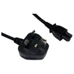 POWER CORD 0.6M / 2FT C5 UK single